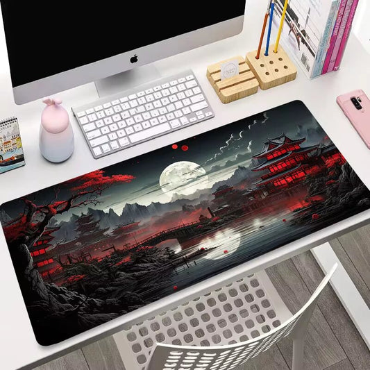 Red Moonlight Mousepad